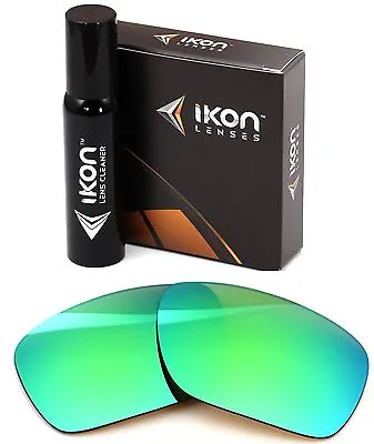 Polarized IKON Iridium Replacement Lenses For Oakley Dispatch 1 Emerald Mirror • $35.90