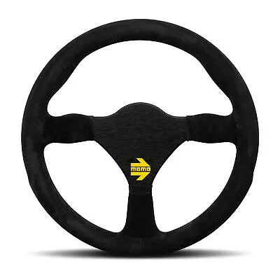 MOMO Motorsport MOD. 26 Racing Steering Wheel Black Suede 280mm - R1924/28S • $229