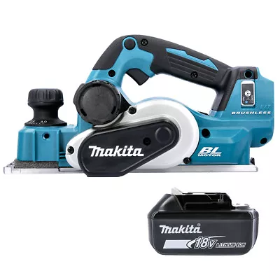 £307.99 • Buy Makita DKP181 18V LXT 82mm Brushless Planer With 1 X 6.0Ah Battery