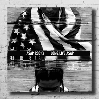 G-867 A$AP Rocky Asap Long Live Art Music Album 14x14 24x24 Silk Poster • $9.50