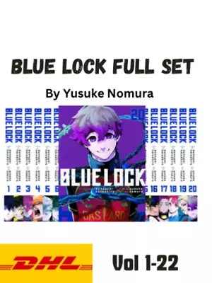 Blue Lock Yusuke Nomura  Manga Book Volume 1-23 English Version Comics Tr Media • £133