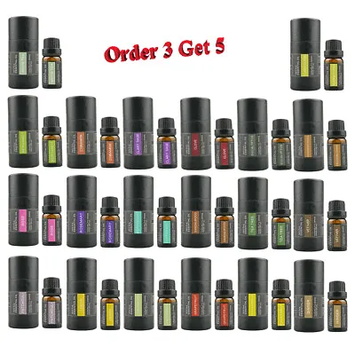 10 ML Essential Oils 0.33 Oz - 100% Pure Natural Aromatherapy - Order 3 GET 5 ! • $5.99