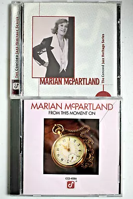 MARIAN MCPARTLAND 2 CD LOT Concord Jazz Heritage Series & FROM THIS MOMENT ON. • $9.99