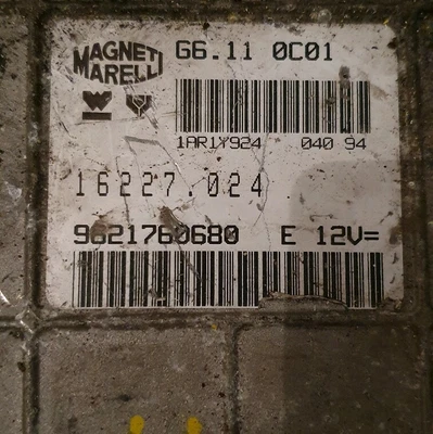 £30 • Buy #350 Peugeot 106 1.1 Magneti Marelli Engine Ecu G6.11 0c01 16227024 9621760680