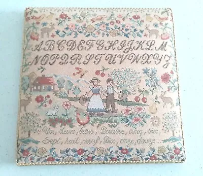 Alphabet Sampler Traditional Complete Tapestry Wilton House Vintage • £25