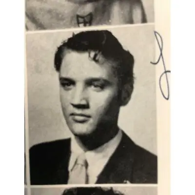 Elvis Presley - Signed 1953 Yearbook - PSA • $29000