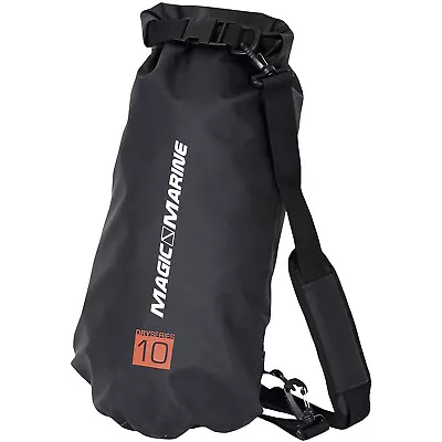 Magic Marine 10L Waterproof Dry Bag 2023 - Black • $23.08