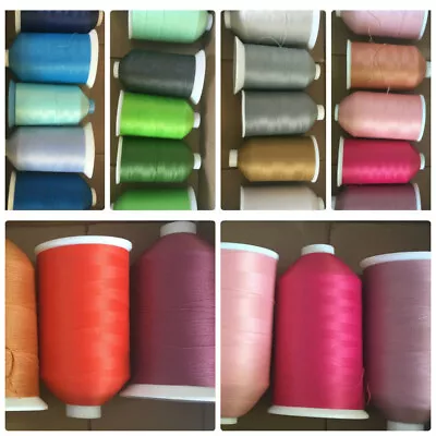 5 Reels Bulk 80s Wooly Overlocking Sewing Thread 5000m For £14.99 • £14.99