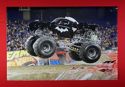 Batman Monster Jam Truck Sport Racing Collect Rookie Kid Poster 24X36   BMMT • $23.95