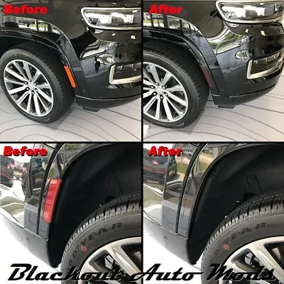 Front Rear Side Marker Blackout Kit For 2022 Jeep Wagoneer Smoked Vinyl Overlay • $21.99