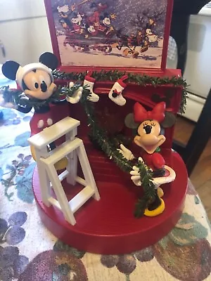 Mickey Mouse Christmas Decorations Vintage Light • $20.39