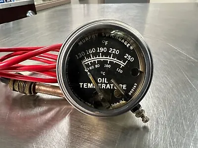 20T250-4 Murphy Oil Temp Gauge Kit (250 Degrees 4 Ft Sensor Cord) • $30