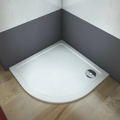 Quadrant Stone Resin Tray+Waste 30 Mm Height  For Shower Enclosure Doors Cubicle • £67.20