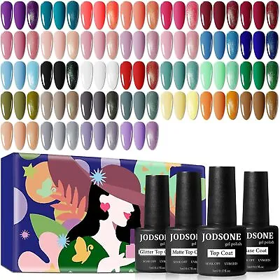 Professional Title: JODSONE 35-Piece Gel Nail Polish Set - Assorted Colors With • $37.99