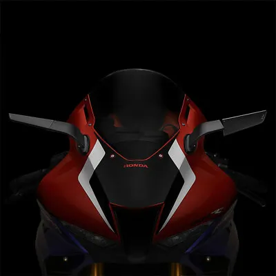 Rizoma Stealth Aerodynamic Mirrors Black Honda Cbr1000rr Fireblade 2020 + Lights • $672.06