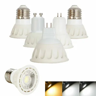 $14.07 • Buy 10Watt MR16 GU10 E27E26 110V 220V Dimmable LEDSpotLight COB Bulb High Power Lamp