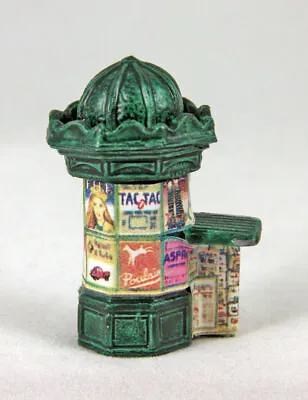 J Carlton By Gault French Miniature News Stand Column Paris Advertising Figurine • $56.99