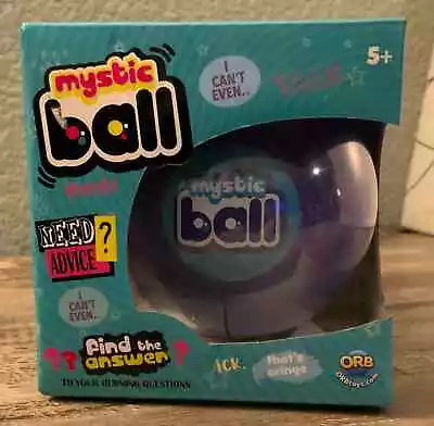 Mystic Ball (Kids Slang  Magic 8 Ball ) Question/Answer/Fortune Toy NEW! • $17.99