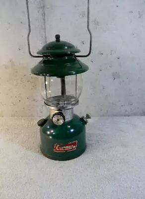 $56 • Buy Vintage 1983 Coleman Green 200A Single Mantle Camping Lantern 5  83