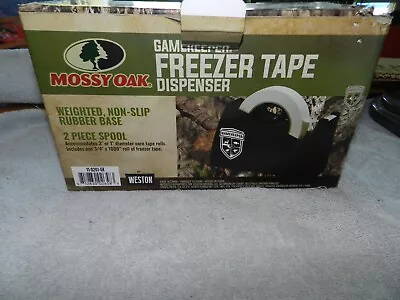  Weston Mossy Oak GameKeeper Freezer Tape Dispenser WITH 3/4” X 1000  Tape • $19.99