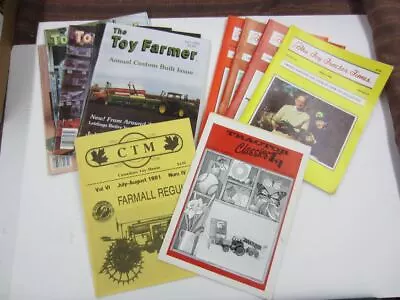 Vintage 1990-1992 THE TOY FARMER TOY TRACTOR TIMES TRACTOR CLASSICS & CTM • $9.99