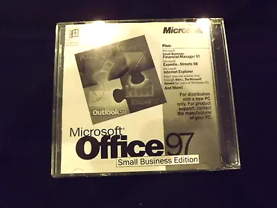 Microsoft Office 97 Small Business Edition Cd No Key Included • $4.99