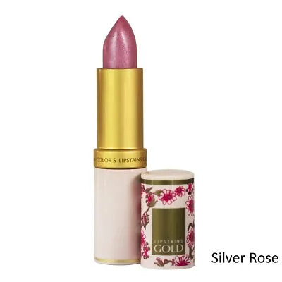 Ultra Glow Lipstains Gold  - Long Lasting Lipstick - Silver Rose • £8.25