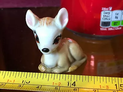 Wade Disney Bambi Deer Porcelain Original Classic Figure Miniature Ornament • £9.52