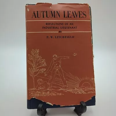 Vintage 1948 AUTUMN LEAVES Book HCDJ Illustrated ROCKWELL KENT Art Deco 2nd  • $11.99