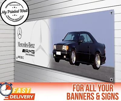 Mercedes-Benz AMG 300 C Banner For WORKSHOP Garage SIGN Showroom • $20.84