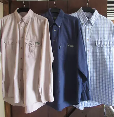 Genuine Vintage Land Rover Cotton Shirts X 3 • £24