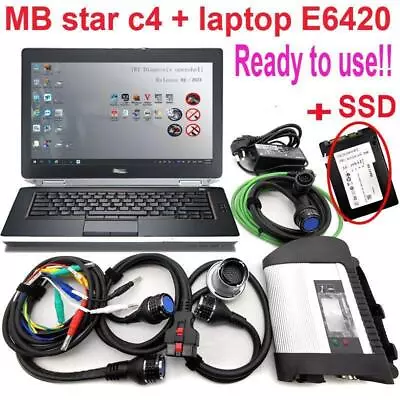 MB SD C4 Connect Compact C 4 X E Ntry D AS Star Diagnostic With E6420 • $700