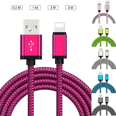 $7.79 • Buy For IPhone 11 12 13 Pro Max X XR 8 7 6 Data Sync Charging Cable USB Charger Cord