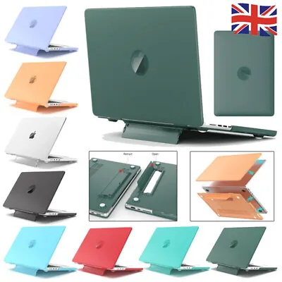 For MacBook Air 13.3  13.6  15.3  M1 M2 Laptop Shockproof Slim Case Stand Cover • £14.75