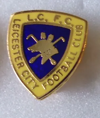 LEICESTER CITY FOOTBALL CLUB Enamel Pin Badge L.C.F.C. Yb • $8.70