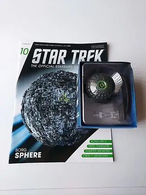 £20 • Buy Eaglemoss Star Trek Official Starships Collection Borg Sphere Issue 10