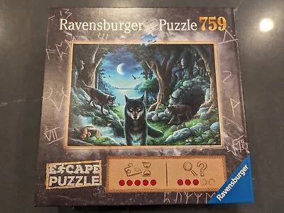 Ravensburger 164349 Escape Puzzle - The Curse Of The Wolves 759-Piece Puzzle • $6.30