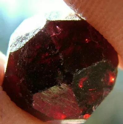 Large 100% Natural RED Garnet Crystal Gemstone Rough Stone Mineral Specimen Hot. • $3.03