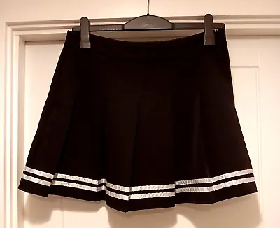 Black Pleated Anime/Sailor-Style Mini Skirt • £10