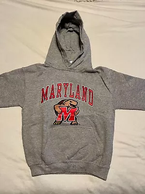 NEW!  University Of Maryland Kids Youth Hoodie Sweatshirt • $16.95