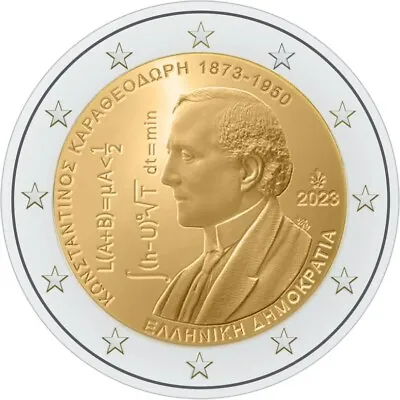 2 Euro Coin  Greece 2023 Constantin Commemorative Coin UNC In Capsule! • $8