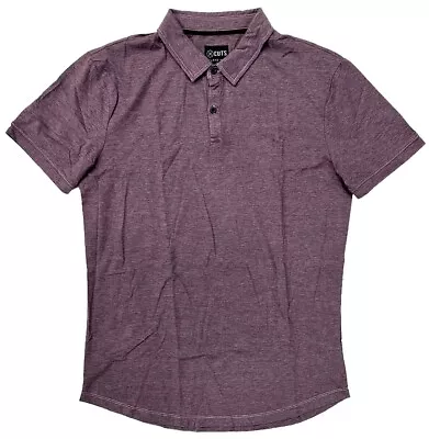 Cuts Clothing Men's Curve Hem Signature Slim Fit PYCA Pro Polo Shirt • $29.99