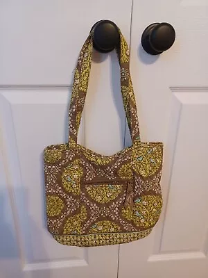 Vera Bradley Shoulder Bag Pursesnap Closure 14  X 11.5  Birds Sitting In A Tree  • $15.40