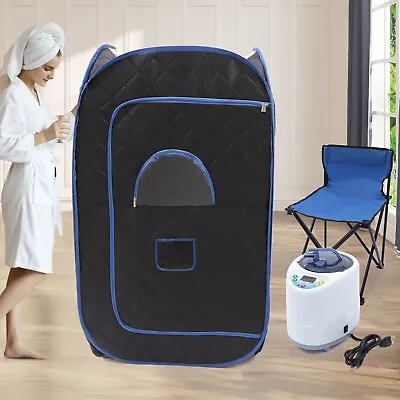 Portable Sauna Blanket Steamer Tent 1 Person Mini Home Use Dry Sauna Spa • $112.10