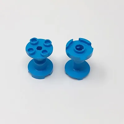 $1.25 • Buy 3940b LEGO Parts Support 2x2x2 Stand W/ Complete Hole DARK AZURE Azur (2)