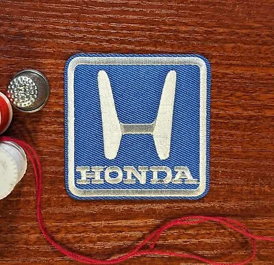 Honda Patch Motorsports Cars Motorcycles Japanese  Embroidered Iron On 2.5x2.5  • $5