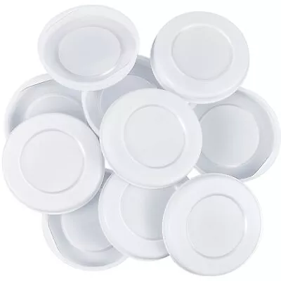 100 Pieces Mailing Tubes Plastic End Caps Cardboard Shipping Tube End Caps Pl... • $39.64