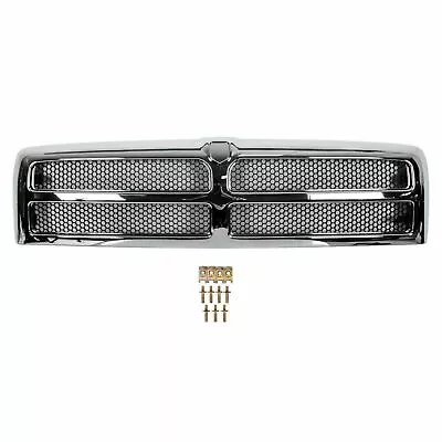 New Chrome Grille For 1994-2001 Dodge Ram 1500 SHIPS TODAY • $84.46