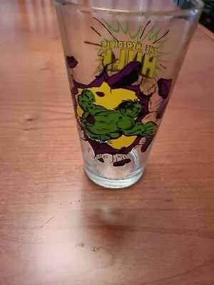 Marvel Comics Pint Beer Glass The Incredible Hulk 16oz Rare Souvenir Tea Cup C43 • $8.50