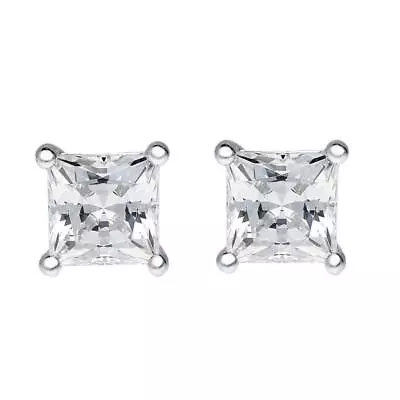 Maulijewels 3/4 Carat Natural Princess Cut Diamond ( H-I / I1-I2 ) Women Stud • $1231.99